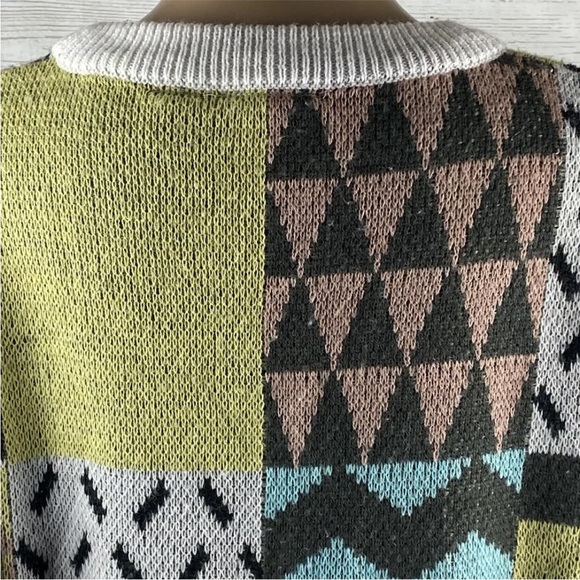 Vintage Sweater 💕 80s Retro Pastel - Picture 10 of 12